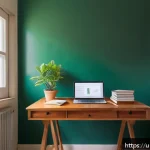 Home 20 지식의 한계 극복을 위한 독서법 - A serene and well-organized study room designed for a young adult Urdu-speaking student in Pakistan,...